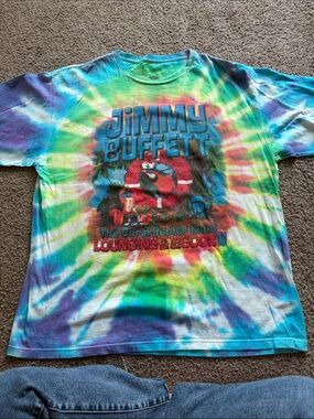 B54 Jimmy Buffett - Tour 2012 Tie Dye Shirt - Unbranded - XL